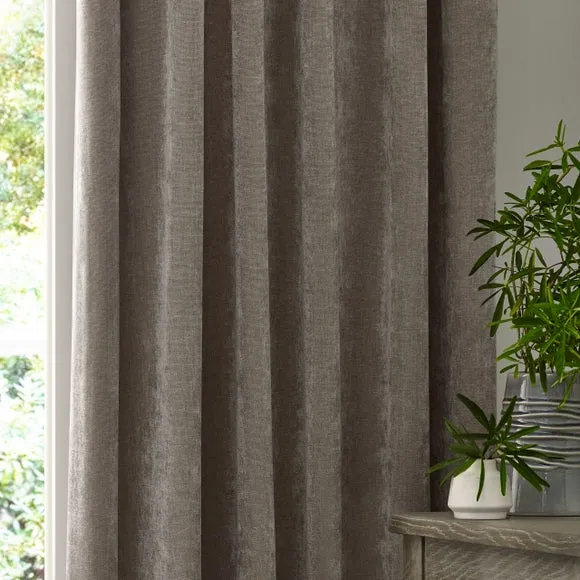 Yard Chenille Pencil Pleat Curtains 4