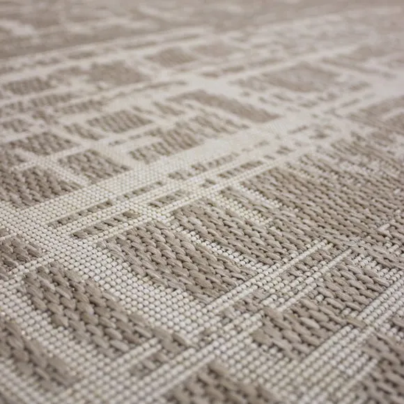 Abstract Indoor Outdoor Textured Rug 2