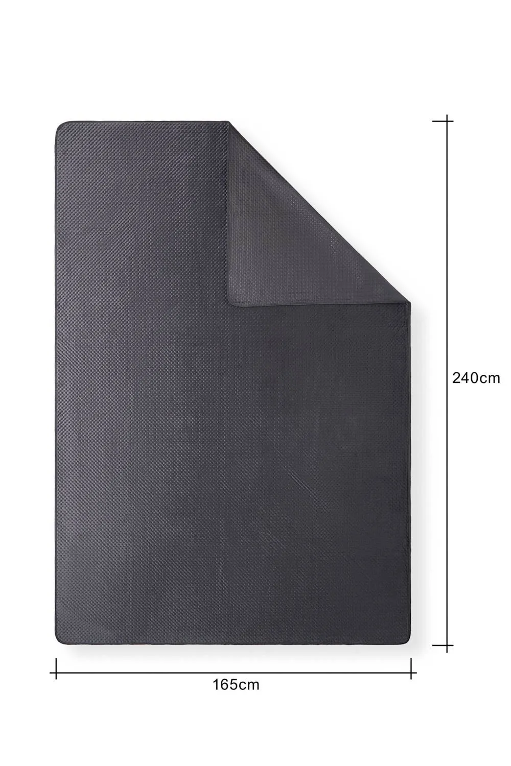 BHS Liso Bedspread in Grey 3
