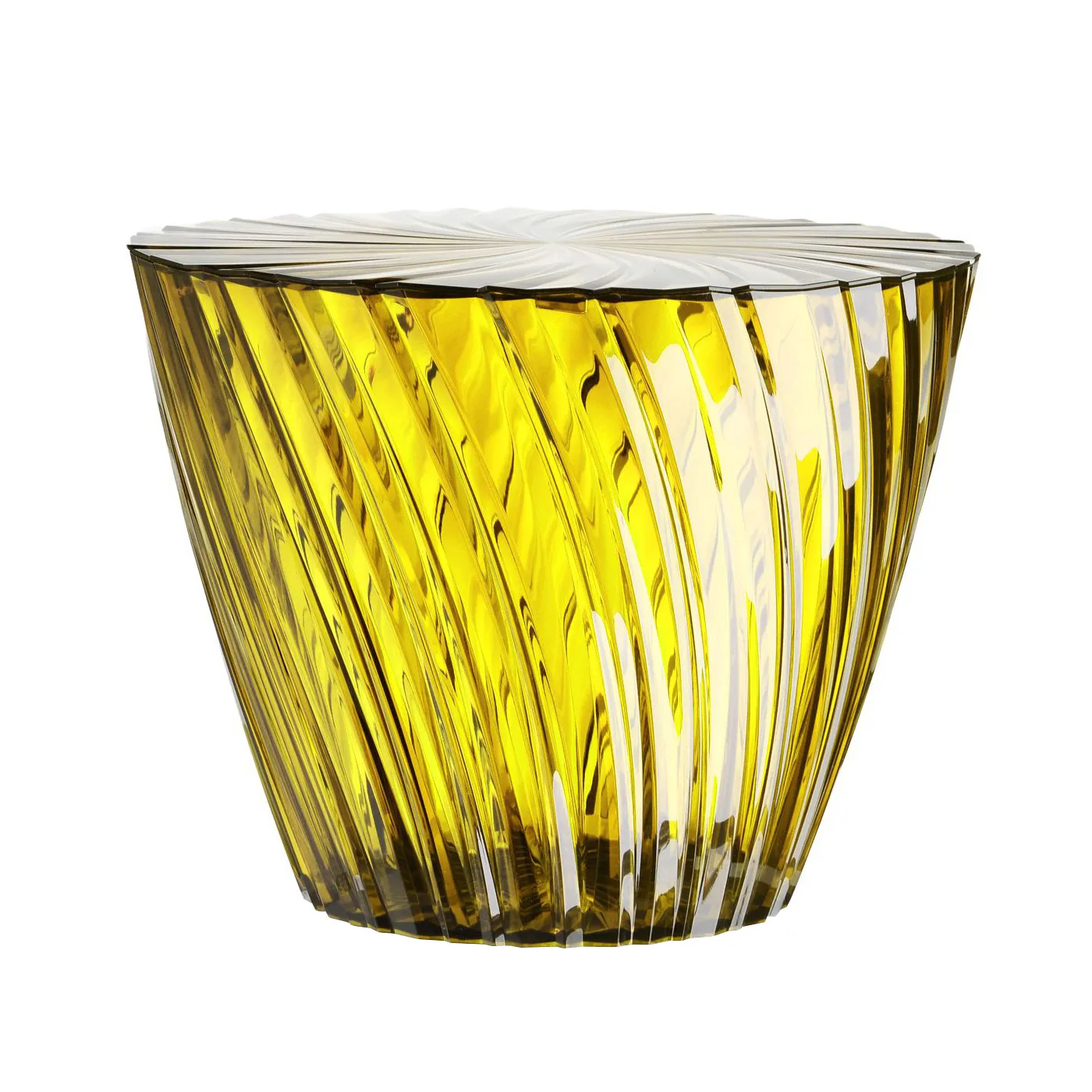 Kartell Sparkle Table in HONEY