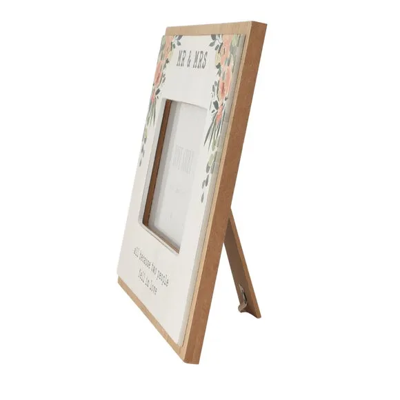 Love Story Mr & Mrs Photo Frame 2