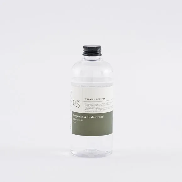 Aroma Archives No.5 Bergamot & Cedarwood Diffuser Refill 2
