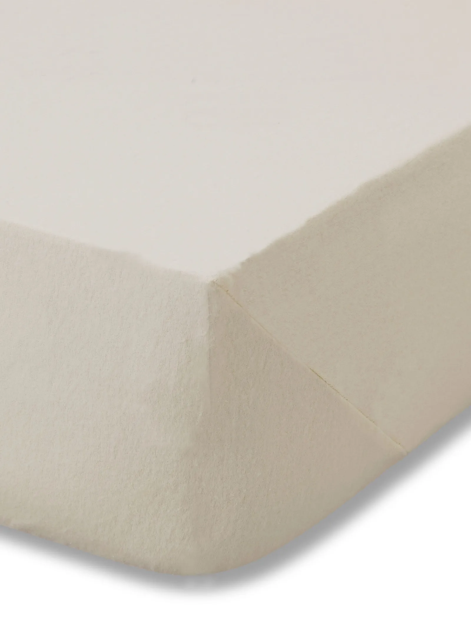Catherine Lansfield 'Brushed Cotton' Fitted Sheet in Cream 3