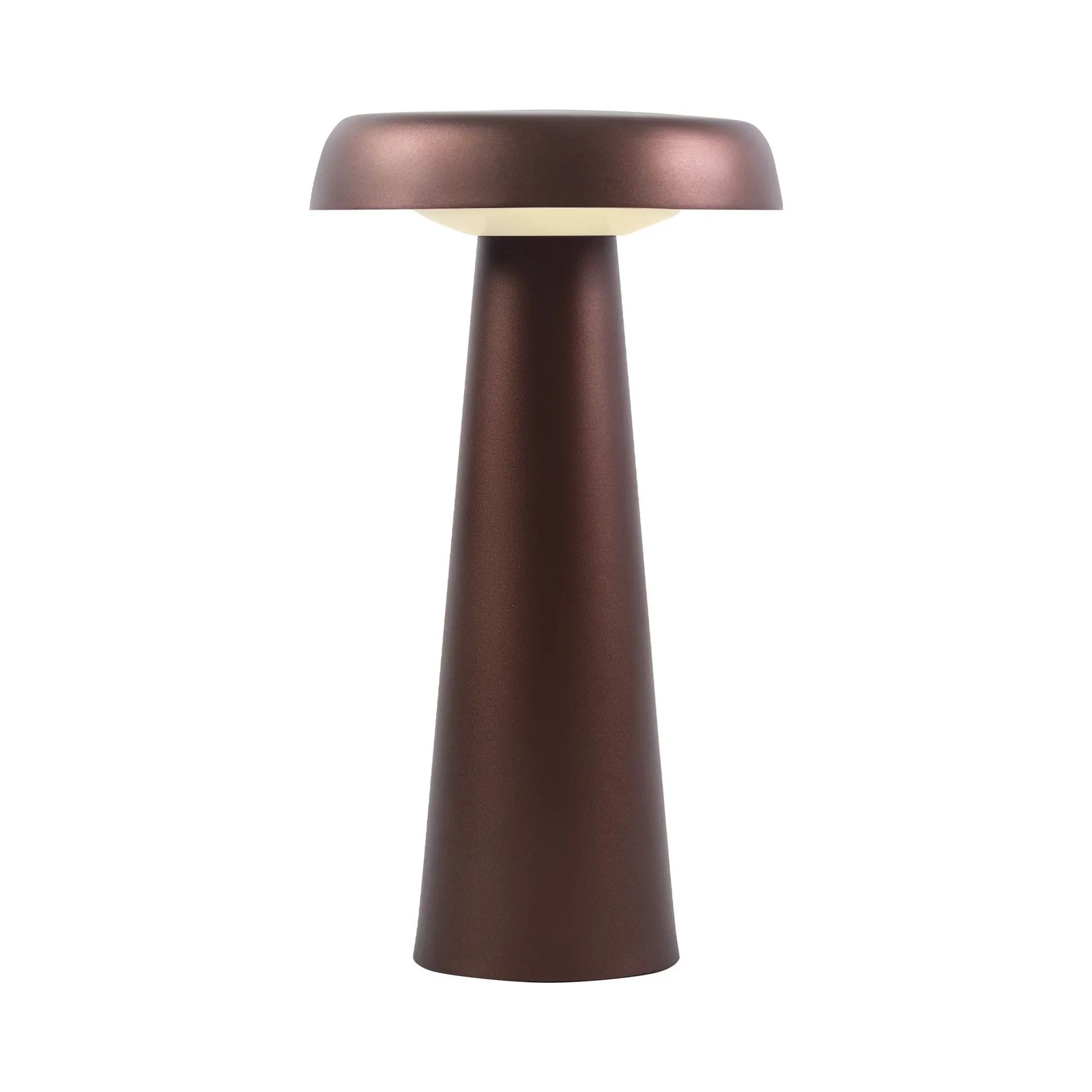 Nordlux Arcello Outdoor Portable Table Lamp Gold Metal Livingroom LED IP54 in Brown 2