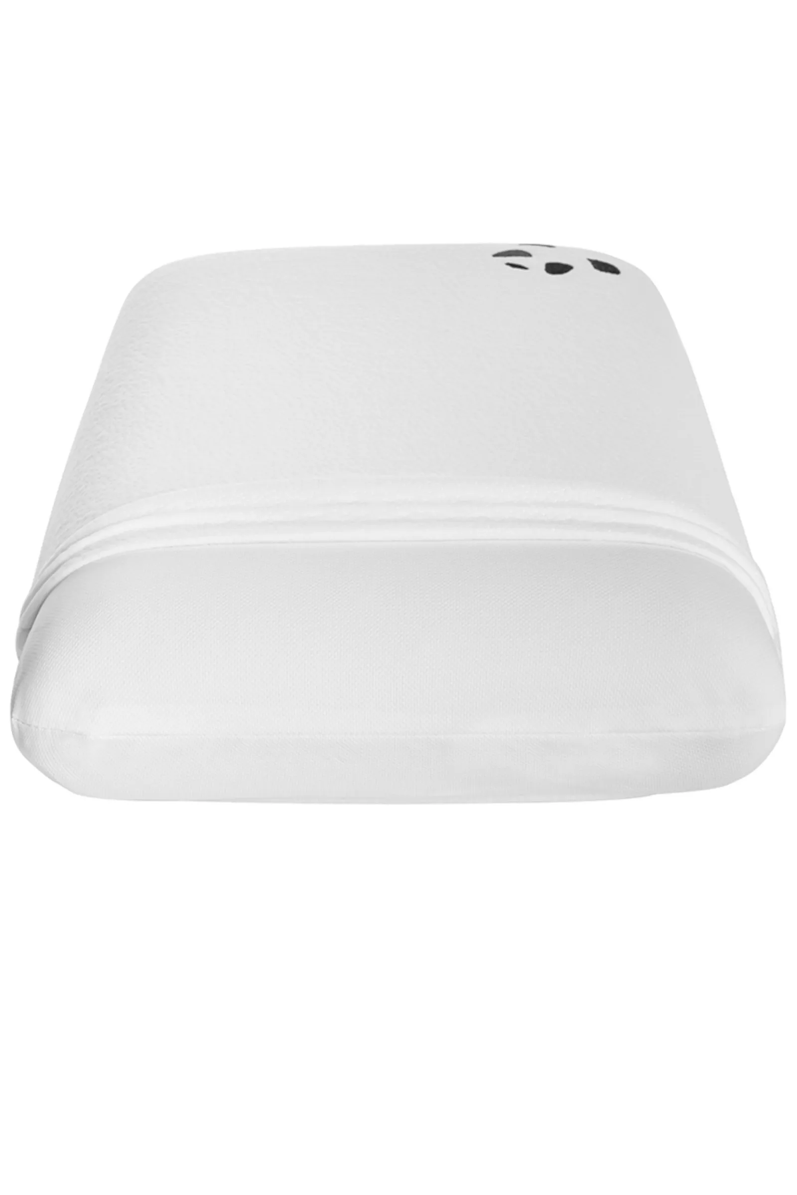 Panda London Memory Foam Bamboo Pillow in White 2