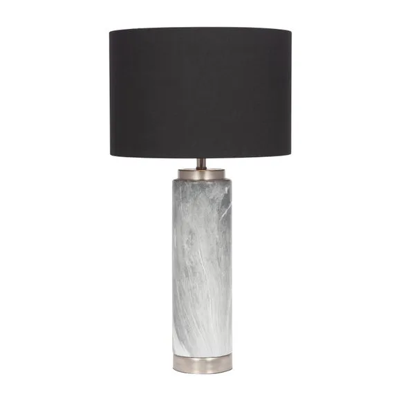 Carrara Grey Tall Table Lamp 3