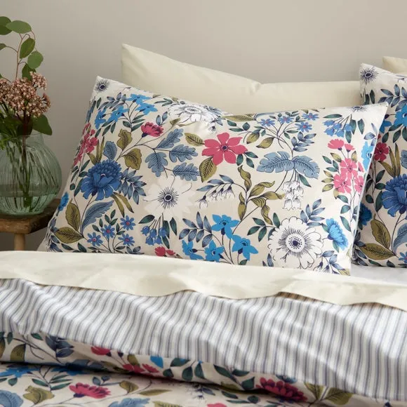 Hayes Floral 100% Cotton Duvet Cover & Pillowcase Set 2