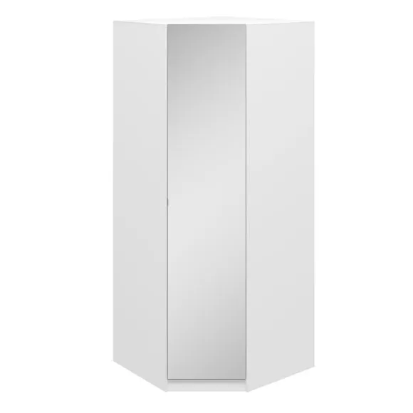 Sudbury 3 Piece Mirrored Corner Wardrobe Set 2