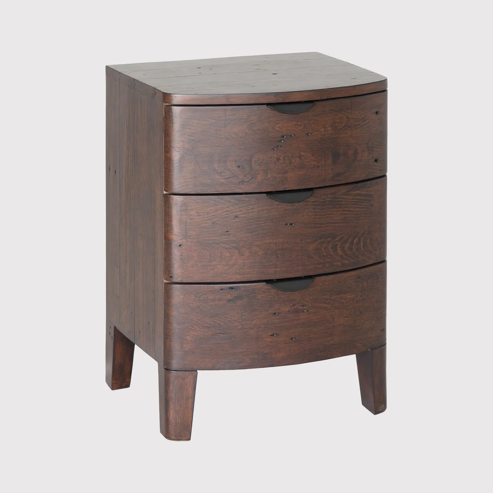 Zermatt Wide Bedside Cabinet With 3 Drawers, Pine Wood | Barker & Stonehouse 2