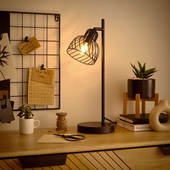 Austin Industrial Adjustable Table Lamp 2