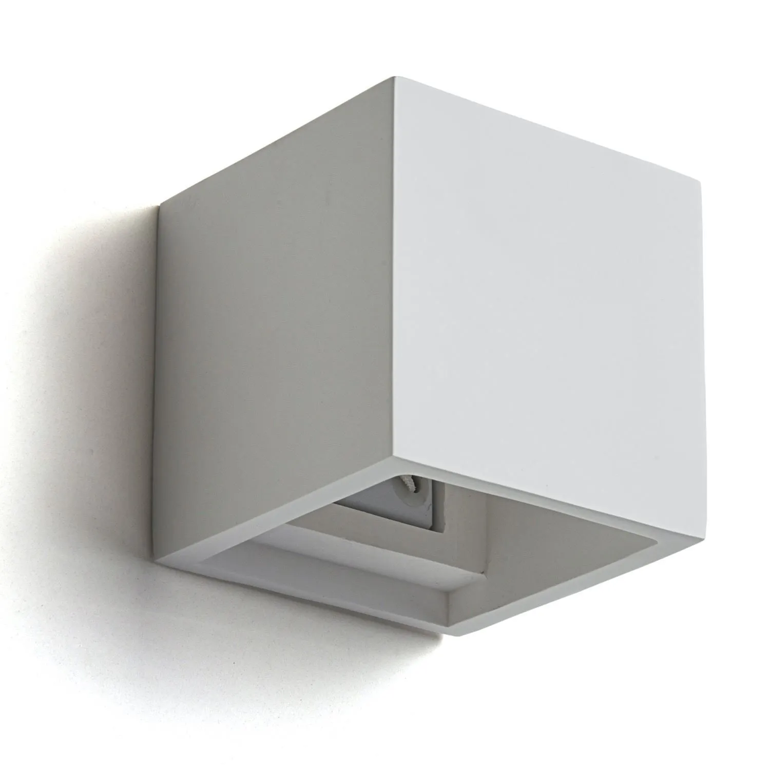 First Choice Lighting Minori - White G9 Plaster Wall Light 3