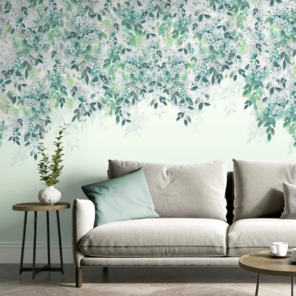 Flo Trailing Leaf Wall Mural 2