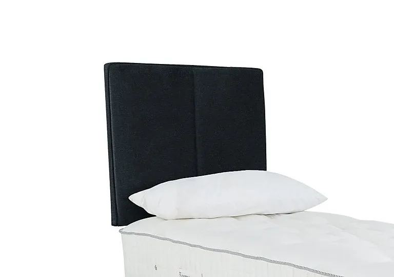 Haig Strutted Headboard - Single - Weave Noir