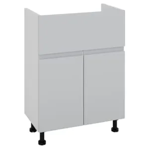 Wickes Lakemoor Dove Grey Standard Depth Vanity Unit - 500mm