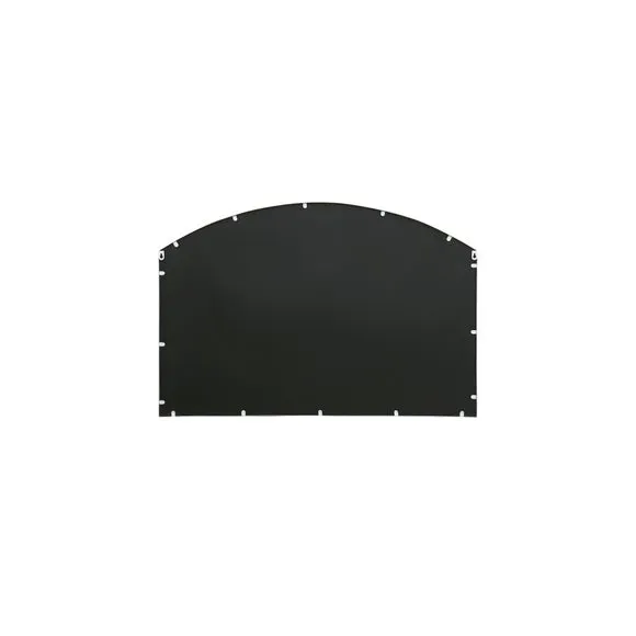 Arcus Arched Window Wide Overmantel Wall Mirror 3