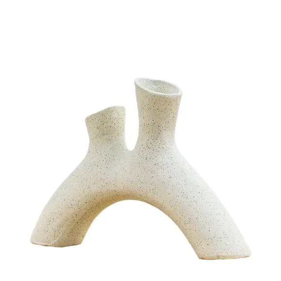 Gallery Direct Durham Vase Small 290x60x200mm, Cream 4