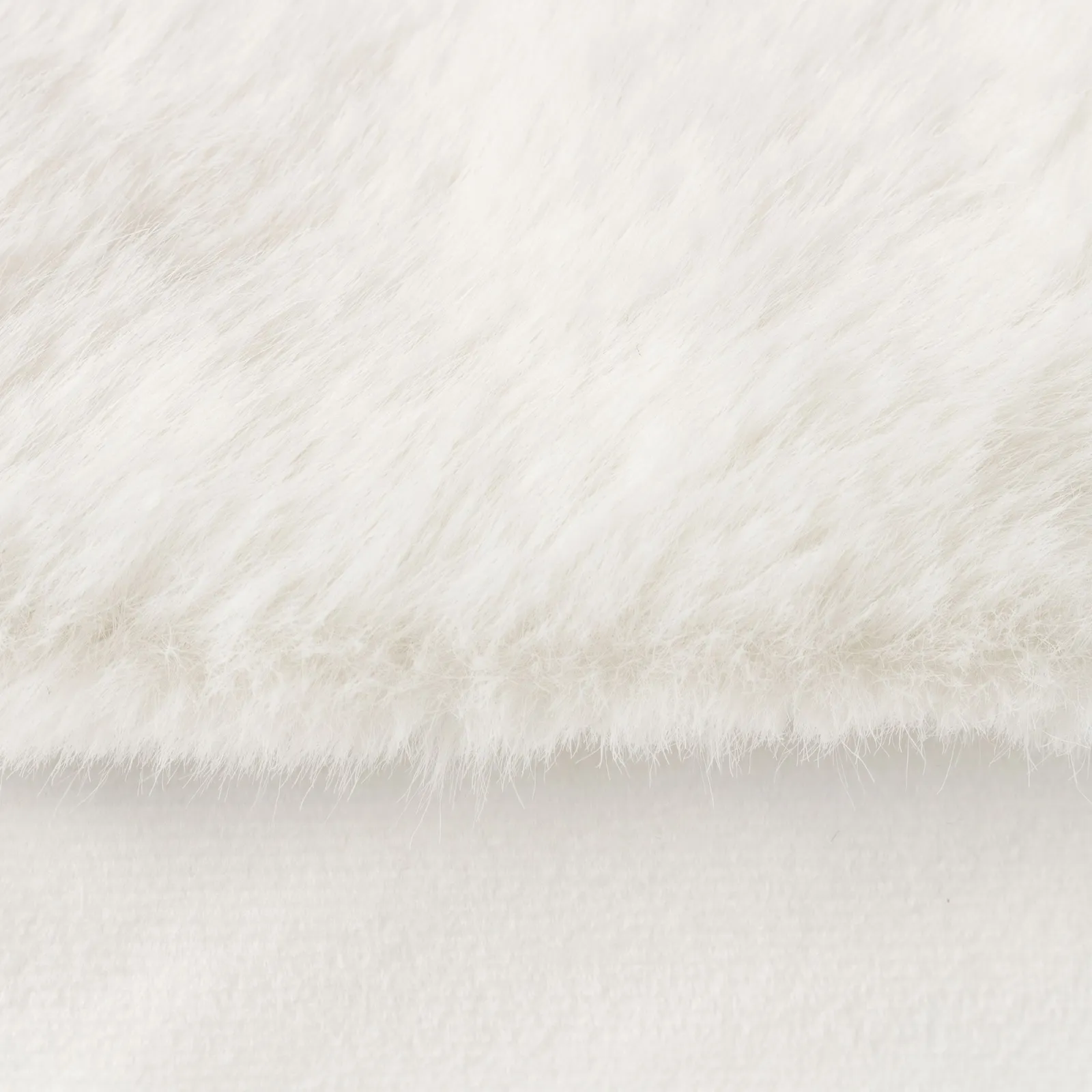 Paoletti Stanza Faux Fur Cushion in White 5