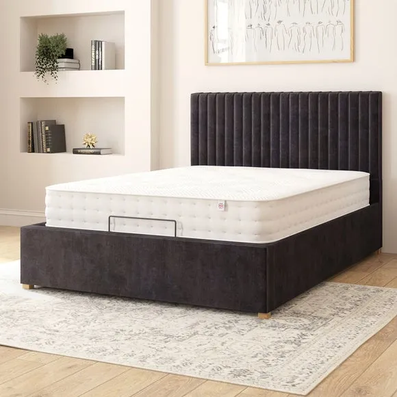 Grant Plush Velvet Adjustable Bed 2