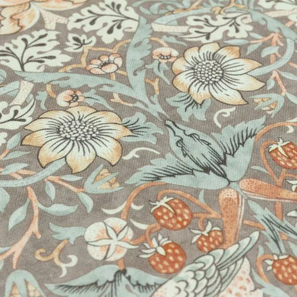 Morris & Co. Strawberry Thief Outdoor Square Cushion 2