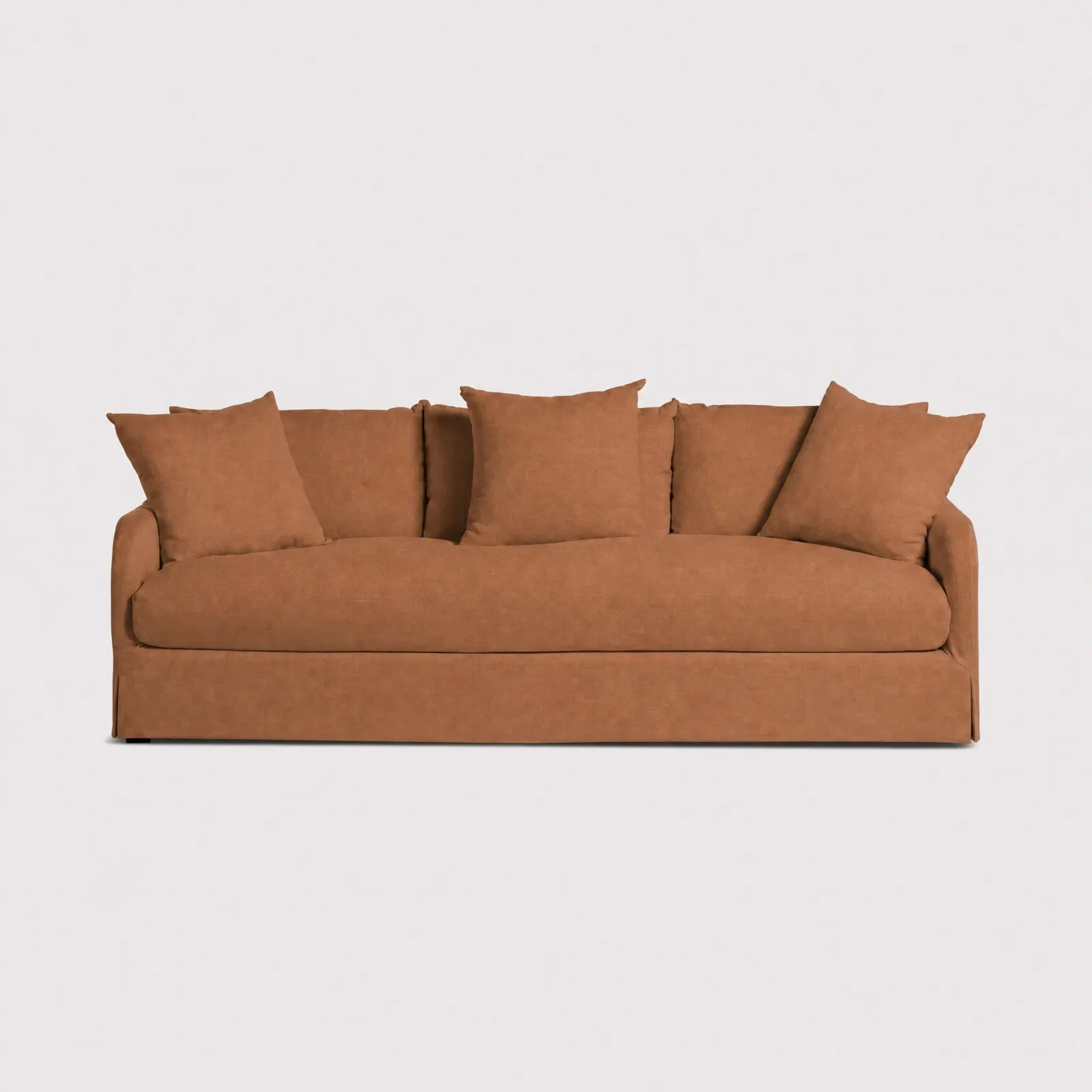Charlbury 3 Seater Sofa, Brown Fabric | Barker & Stonehouse 1