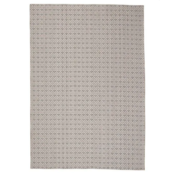 Geo Diamond Woven Washable Rug 5