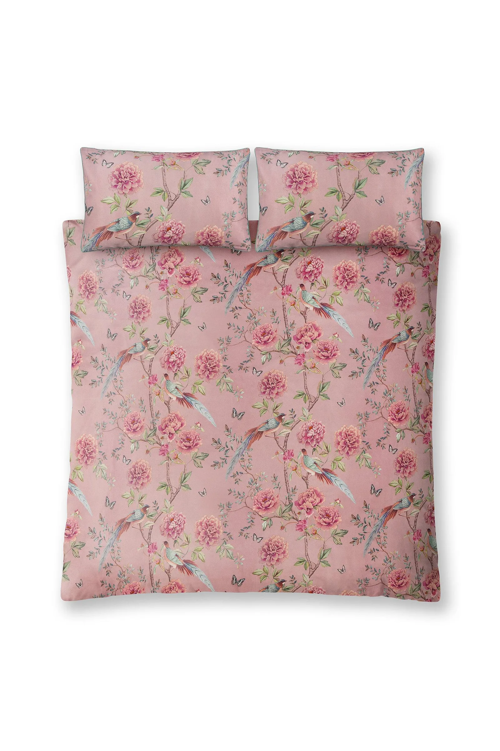 Vintage Chinoiserie Double Duvet Set