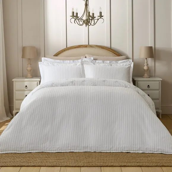 Dorma Abbotsford 100% Cotton Sateen Duvet Cover & Pillowcase Set 2