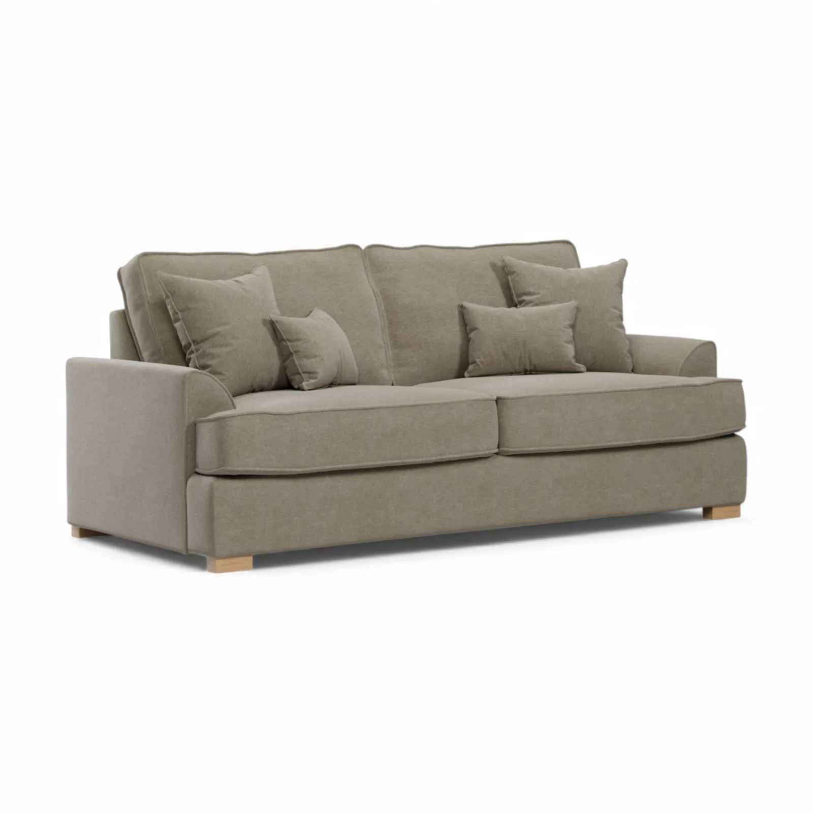 The Great Sofa Company Ophelia 3 Seater Chenille Sofa in Grey 2