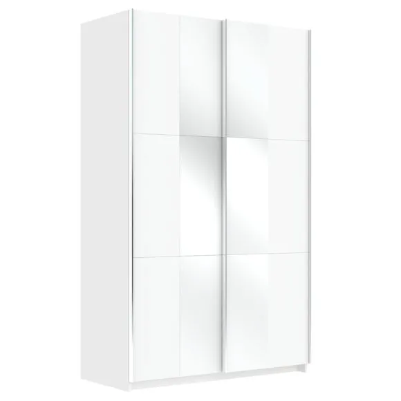 Jax 120cm Sliding Wardrobe with 2 Mirrors 3