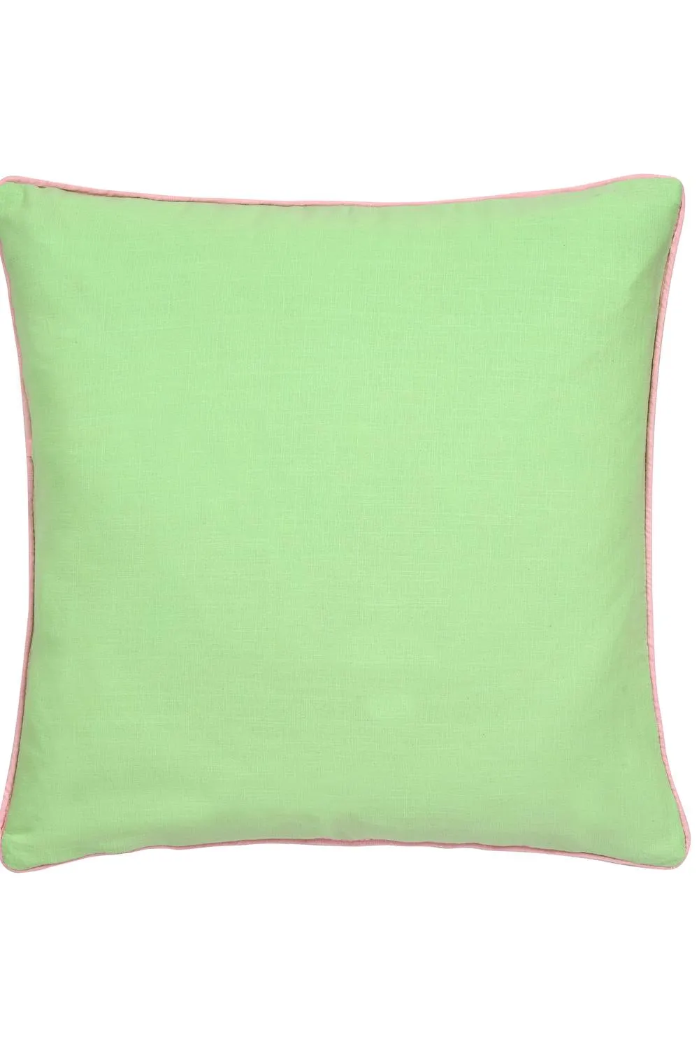 Fusion 'Summer Vibes' Slogan Embroidered Filled Cushion 3