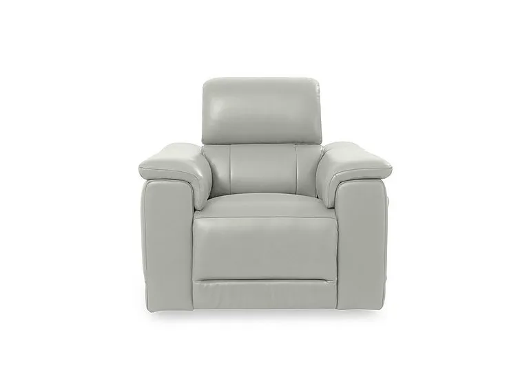 Genius Leather Power Recliner Chair with Power Headrest