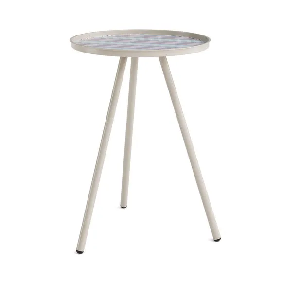 Kai Side Table, Striped 6