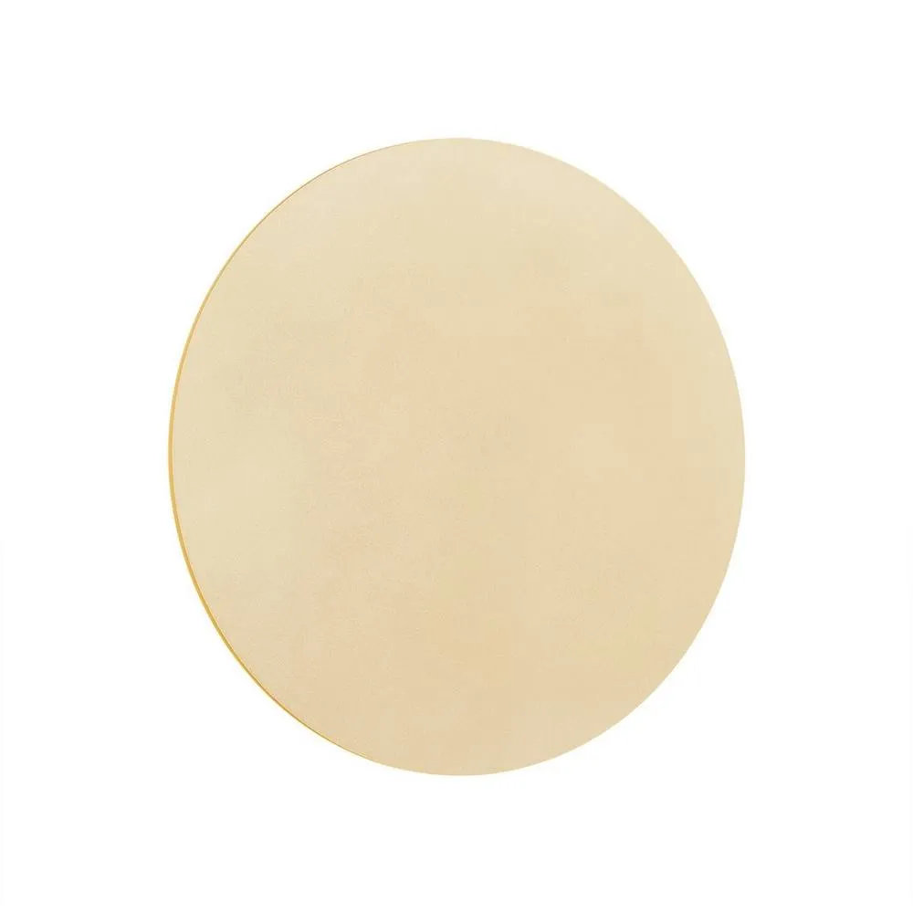 Netlighting Oregon Plus 20cm Flush Wall Lamp Gold 580lm 3000K 2