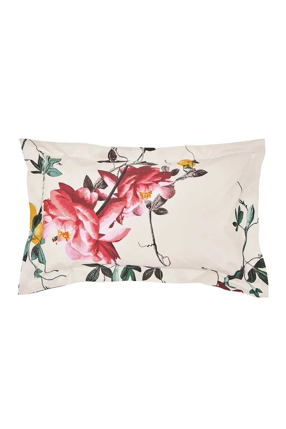 Ted Baker 'Citrus Bloom' Cotton Duvet Cover Set in Cream 4