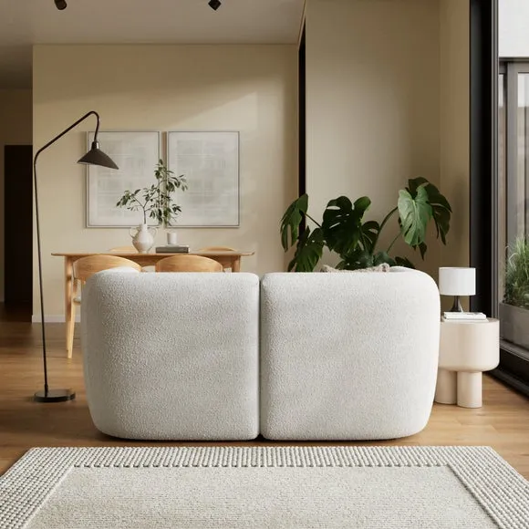 Romy Chunky Tonal Boucle Modular 2 Seater Sofa 2