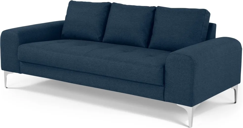 Vittorio 3 Seater Sofa, Scuba Blue