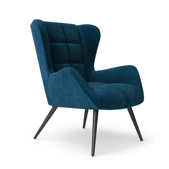 Dalton Velvet Accent Chair 2