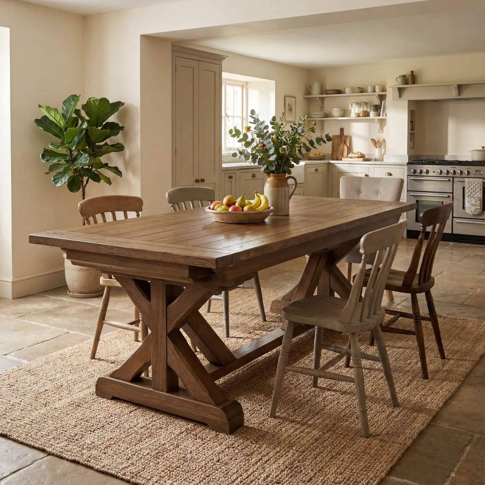 Penna Extending Dining Table 220/350X110Cm, Neutral Oak | Barker & Stonehouse 2