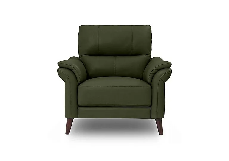 Winner NC Leather Armchair - Oslo Pine