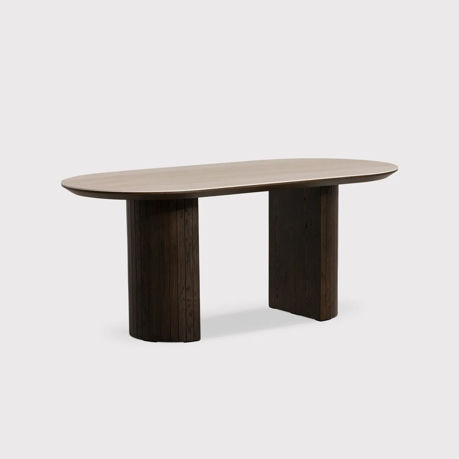 Kita Fixed Dining Table, Round, Wood | 180cm | Barker & Stonehouse