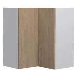 Wickes Orlando Scandi Oak L-Shape Corner Wall Unit - 625mm