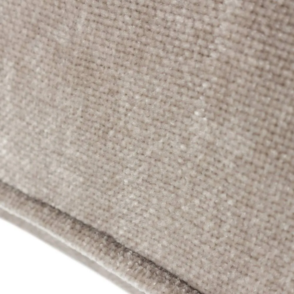 Yard Heavy Chenille Woven Piped Cushion in Beige 4