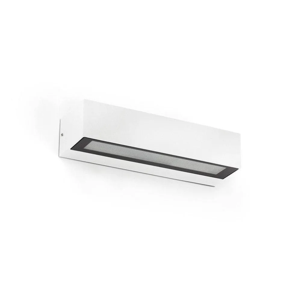 Netlighting Lako Integrated LED Up & Down Wall Light White 3000K IP65