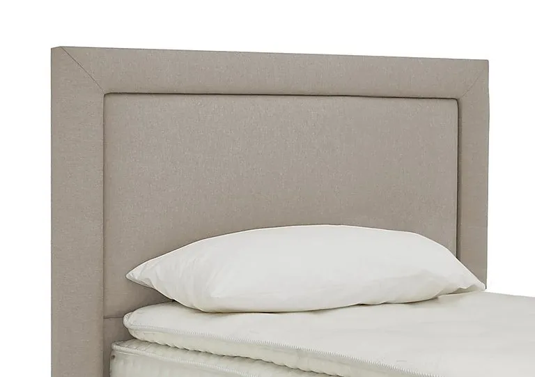 Highgrove Floor Standing Headboard - Single - Tweed Biscuit