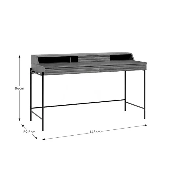Bryant Wide Storage Desk 4