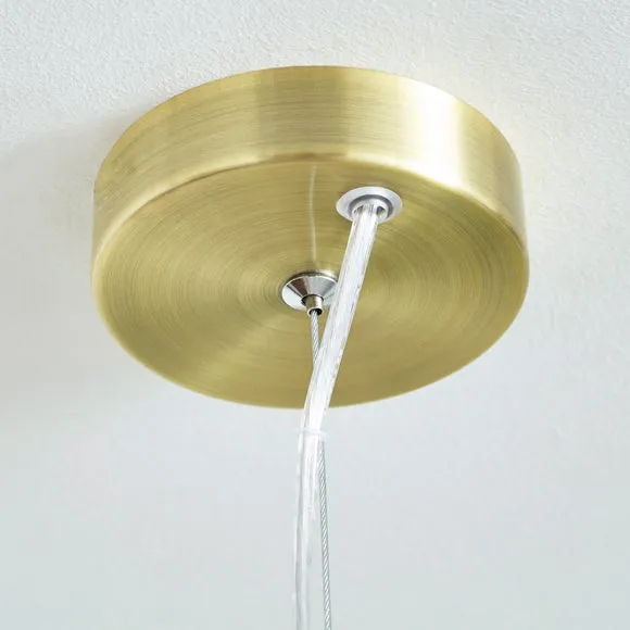 Curve 5 Light Adjustable Pendant Light 4