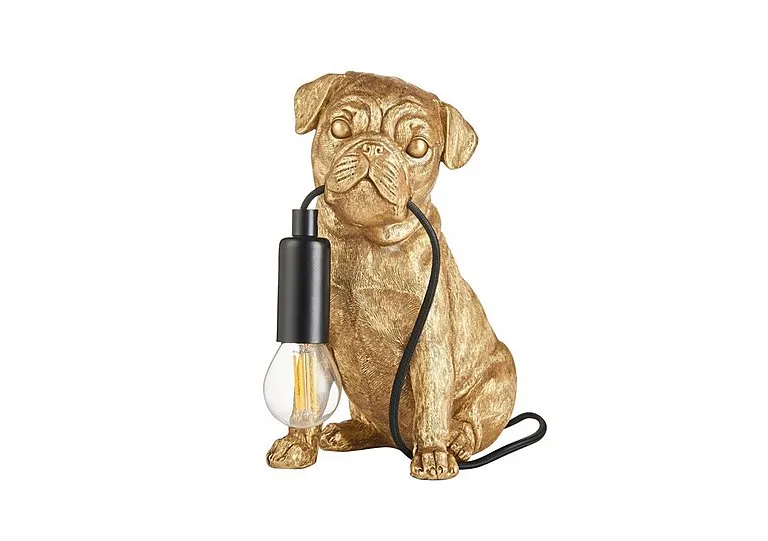 Pug Puppy Table Lamp