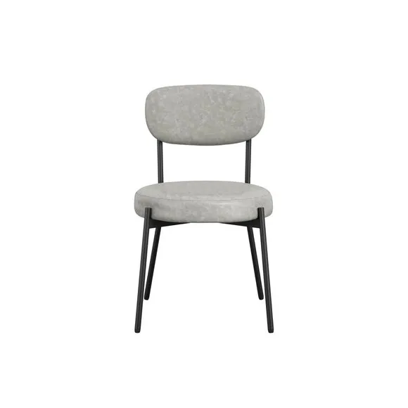 Smith Faux Leather Set of 2 Dining Chairs 2