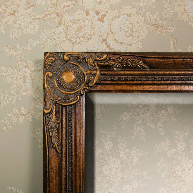 Melody Maison Tall Gold Wall Mirror 47cm X 142cm in Metallic Gold 2
