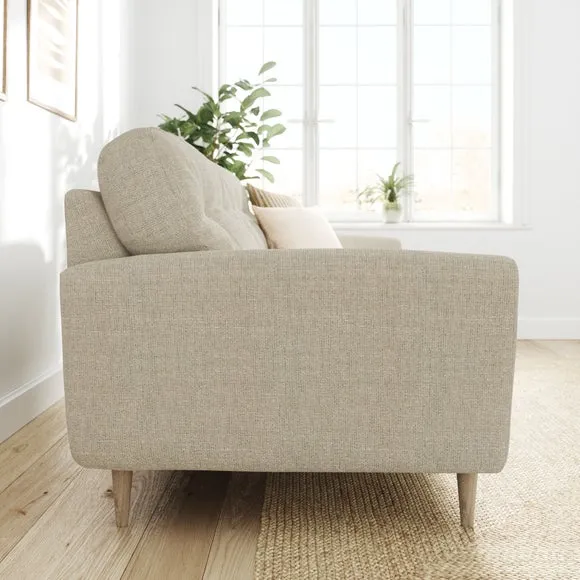 Sven Chunky Tonal Weave 3 Seater Sofa 2